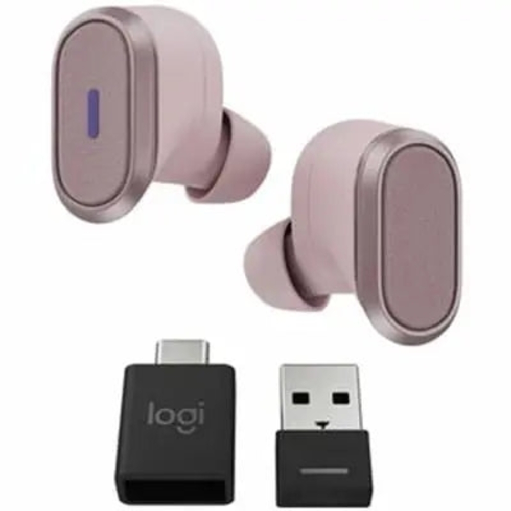 Logitech Wireless Earbuds - Light Pink
